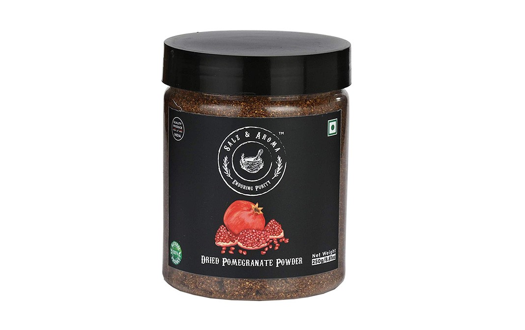 Salz & Aroma Dried Pomegranate Powder   Plastic Jar  250 grams